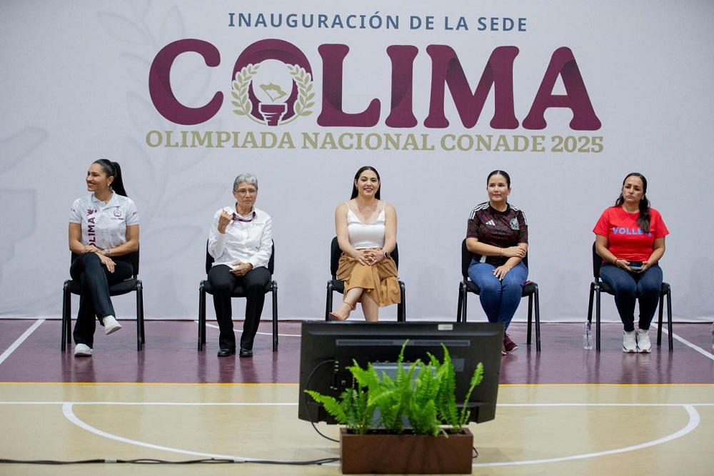 Gobernadora Indira Vizcaíno inauguró la Olimpiada Nacional Conade Colima 2025
