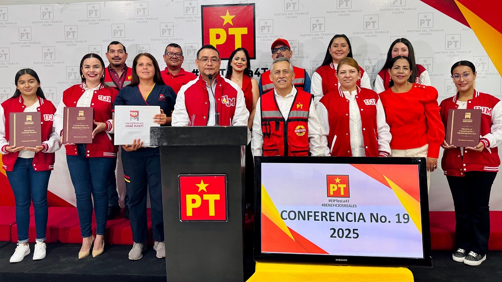 PT refrenda su compromiso con las juventudes y estudiantes de Colima: Dr. Marcos Barajas Yescas