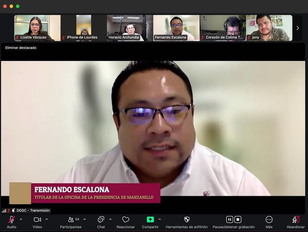 Con gran participación, realizan conversatorio virtual ‘Manzanillo: 200 años del Puerto Comercial’