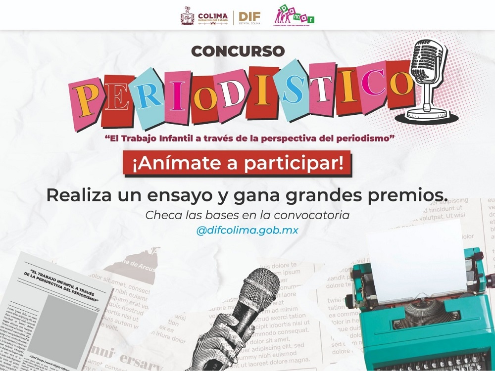 Sigue abierta la convocatoria al concurso ‘El trabajo infantil a través de la perspectiva del Periodismo’