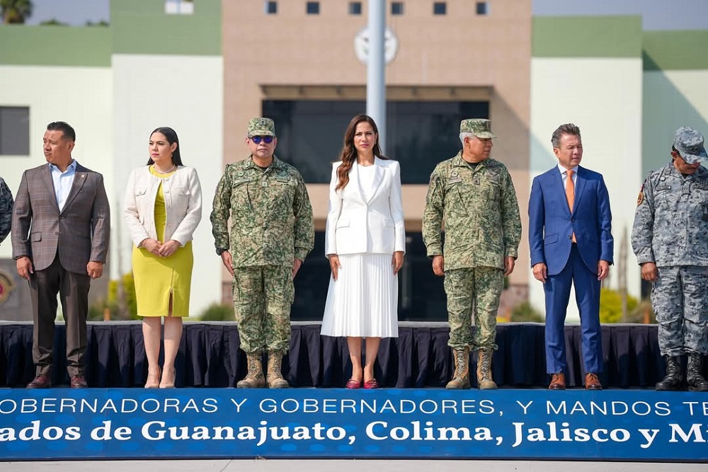 Gobernadora de Colima participa en Reunión Regional para fortalecer operativos de seguridad