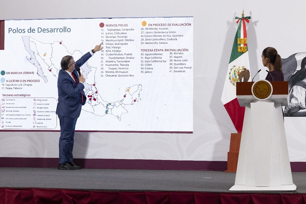 Tras gestión de la gobernadora Indira Vizcaíno, Gobierno de México evaluará la posibilidad de crear un polo de desarrollo en Colima