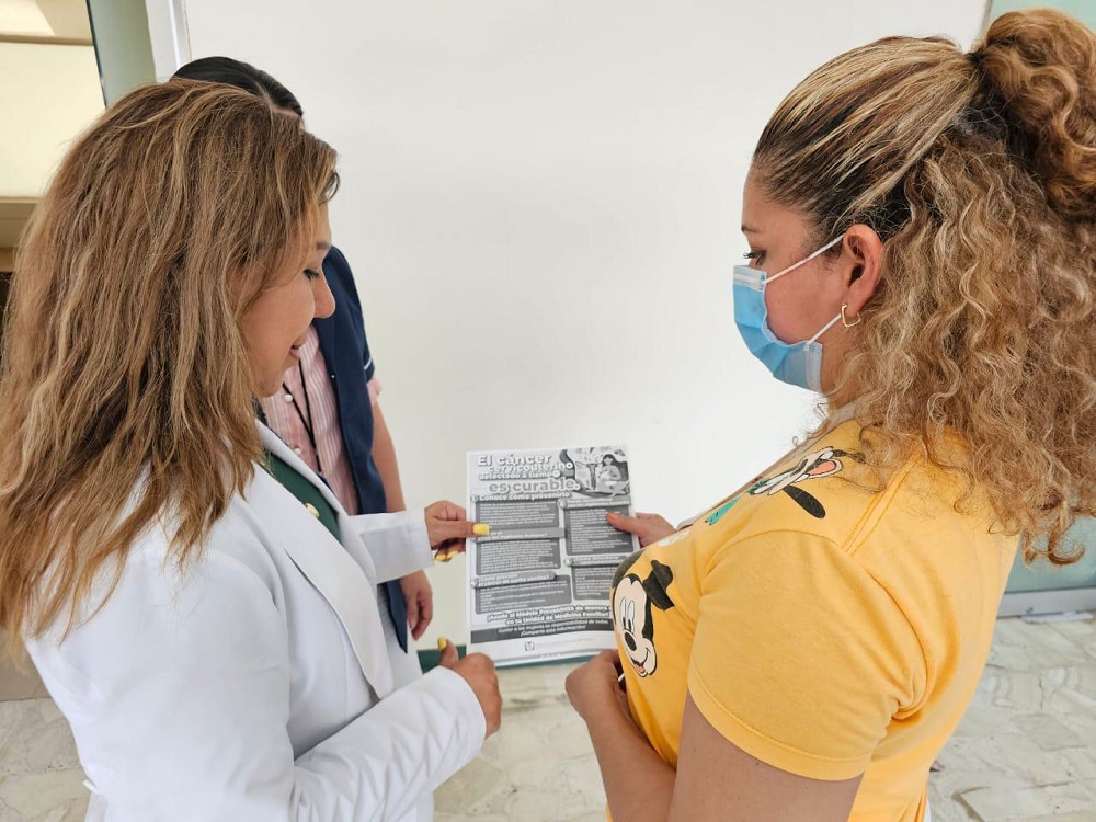 Refuerza IMSS Colima acciones para prevenir el cáncer cervicouterino en mujeres mayores de 25 años