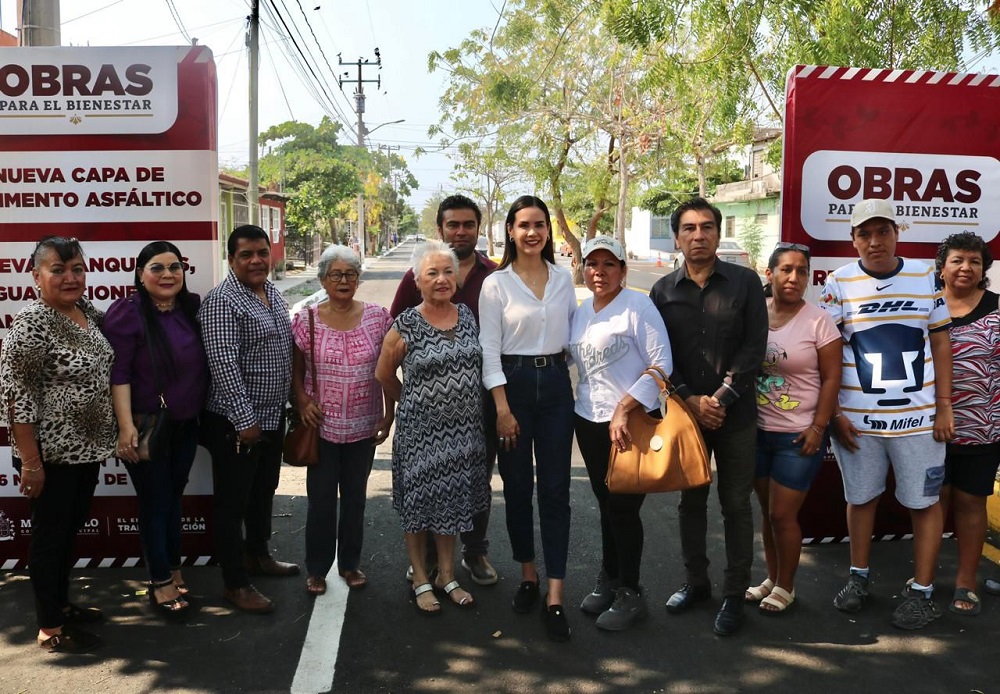 Rosi Bayardo inaugura la avenida de los Gansos tras su rehabilitación