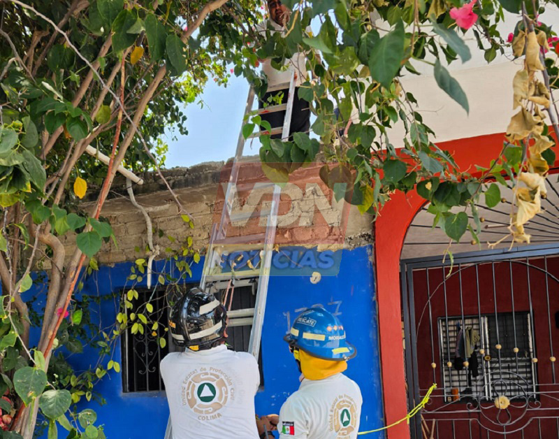 Trabajador de la construcción se electrocuta en obra en la colonia Insurgentes, de Colima