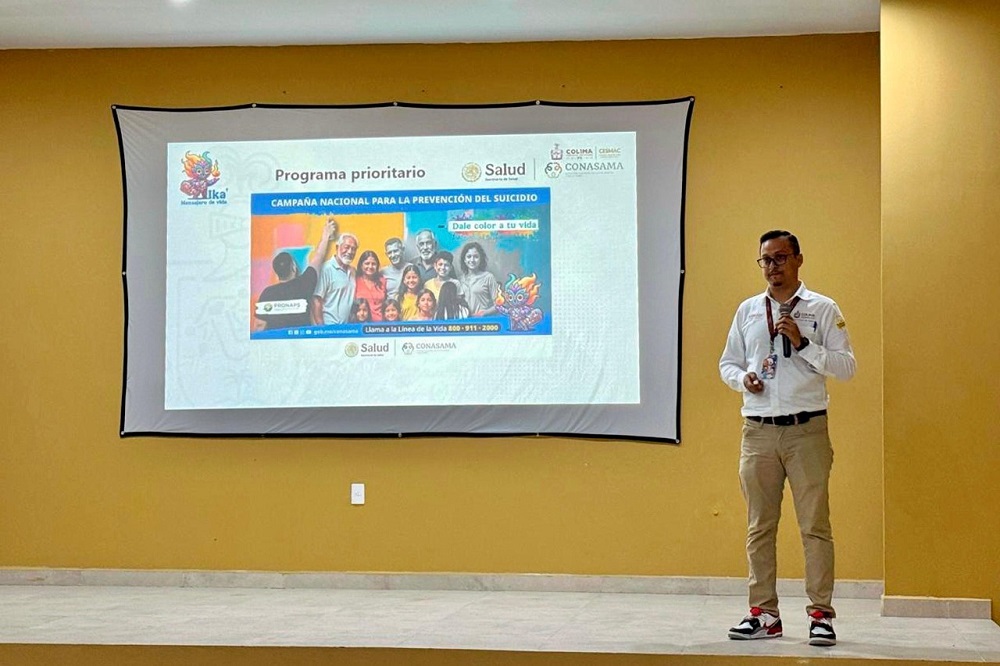 Salud Colima fortalece acciones para identificar y prevenir riesgos asociados al suicidio