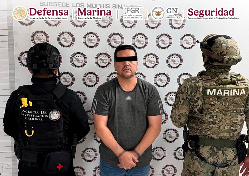 En Sinaloa, se cumplimentó orden de aprehensión en contra de Juan Pablo «N» vinculado con el tráfico de fentanilo y metanfetamina