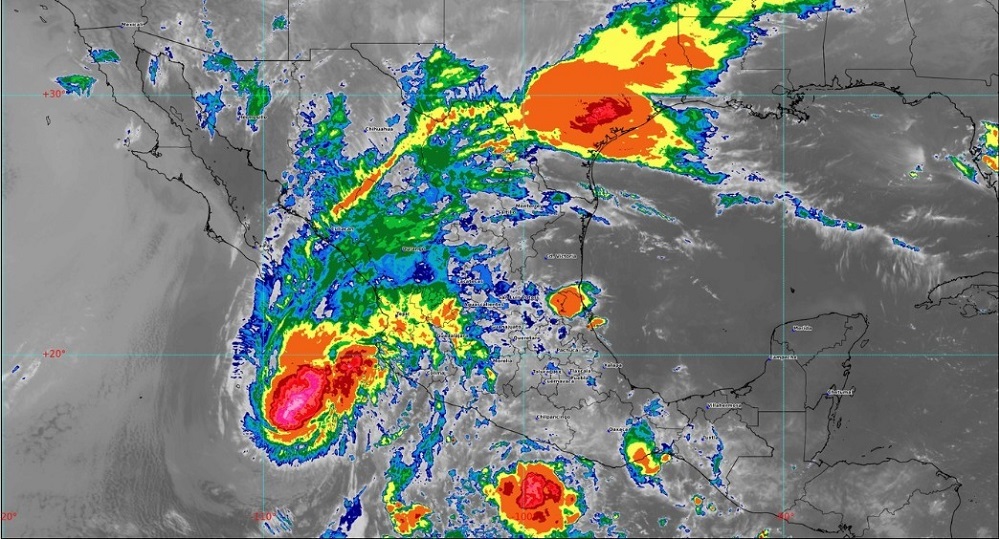 Tormenta ‘Alvin’ todavía podría generar lluvias fuertes en zonas de Colima, este viernes