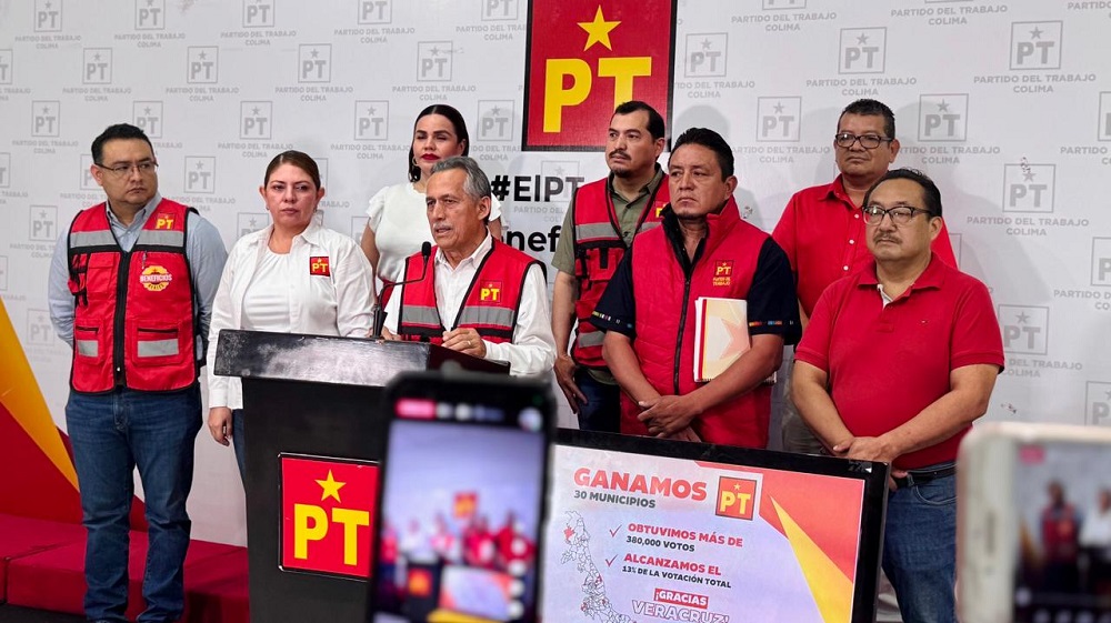 Partido del Trabajo la fuerza política que más creció en Veracruz: Joel Padilla Peña