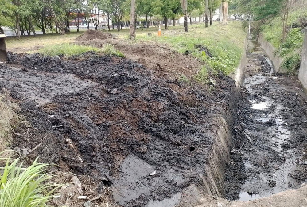 Ayuntamiento de Colima rehabilita colector pluvial entre Av. Niños Héroes y Libramiento Ejército Mexicano
