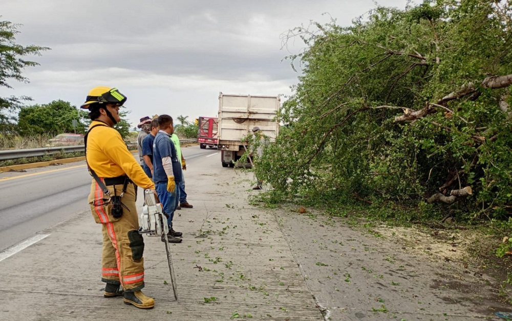 Tras lluvia del pasado miércoles, sin incidentes graves y con atención oportuna, reporta el Ayuntamiento de Colima
