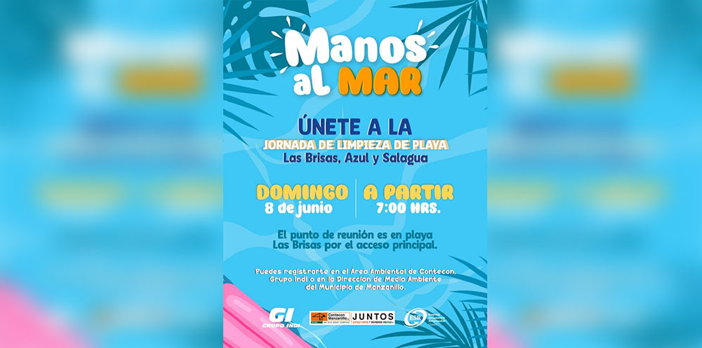 Limpieza de playas y conciencia ambiental: CONTECON lidera jornada en Manzanillo