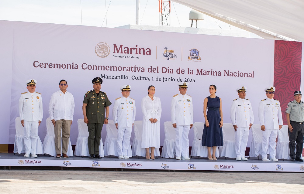 Que este Día de la Marina nos inspire a todas y todos a ser mejores ciudadanos: Indira Vizcaíno
