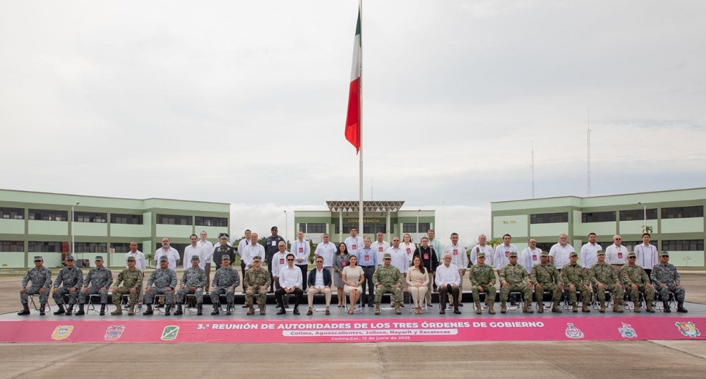 Gobernadora de Colima celebra constancia de reuniones regionales de seguridad con Aguascalientes, Jalisco, Nayarit y Zacatecas