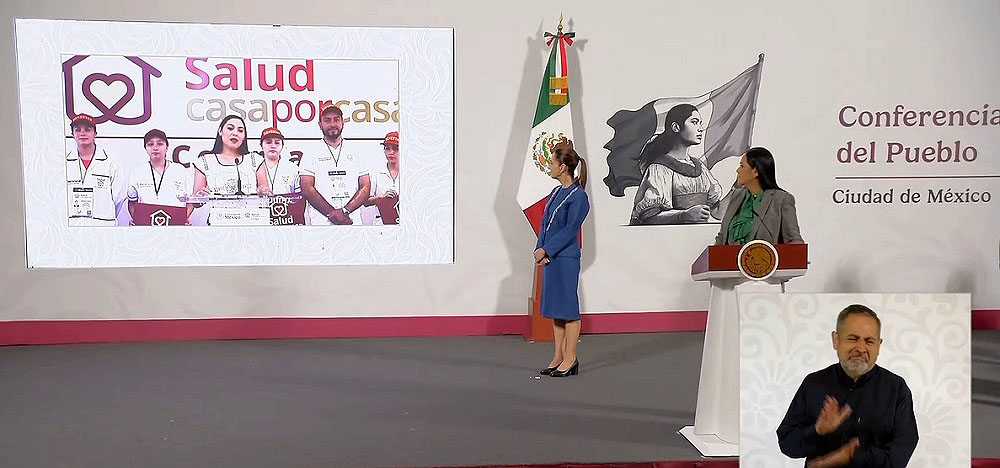 Gobernadora Indira Vizcaíno participa virtualmente en el arranque del programa federal ‘Salud Casa por Casa’