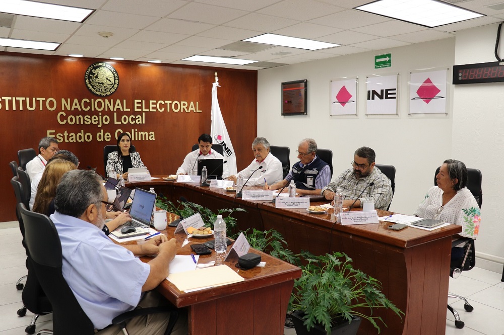 Instala INE en Colima sesión permanente para Jornada Electoral Extraordinaria del Poder Judicial