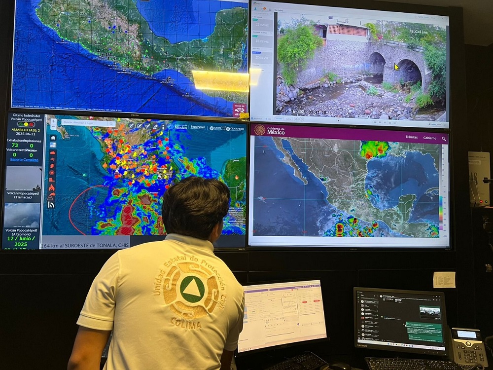 UEPC alerta por lluvias en el estado de Colima; recomienda extremar precauciones