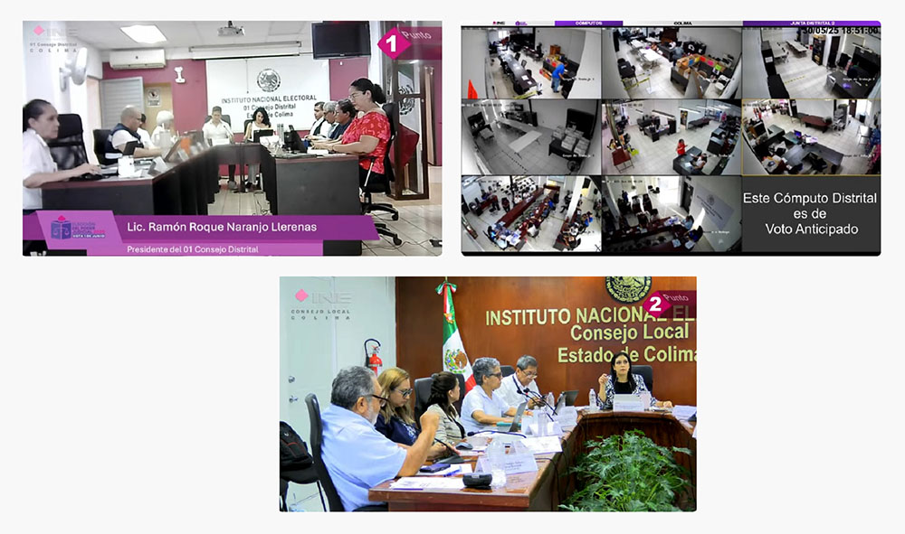 Transmite en vivo INE cómputos de la elección del Poder Judicial desde las 300 juntas distritales de todo el país