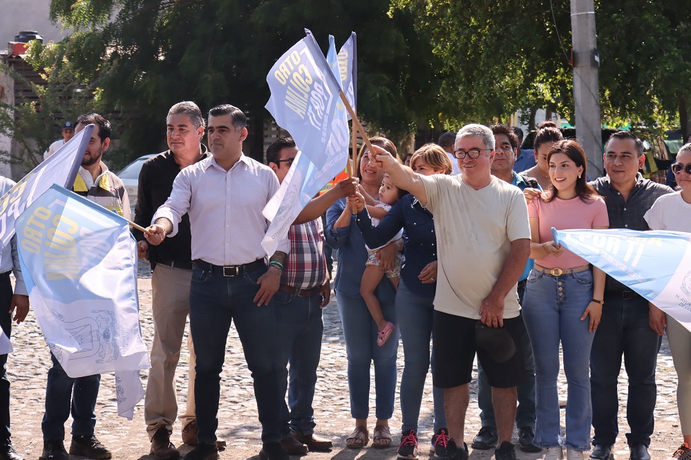 Alcalde Riult Rivera arranca obra para colocar muro de contención en el cauce del Arroyo El Tecolotero en la Colonia Francisco Villa