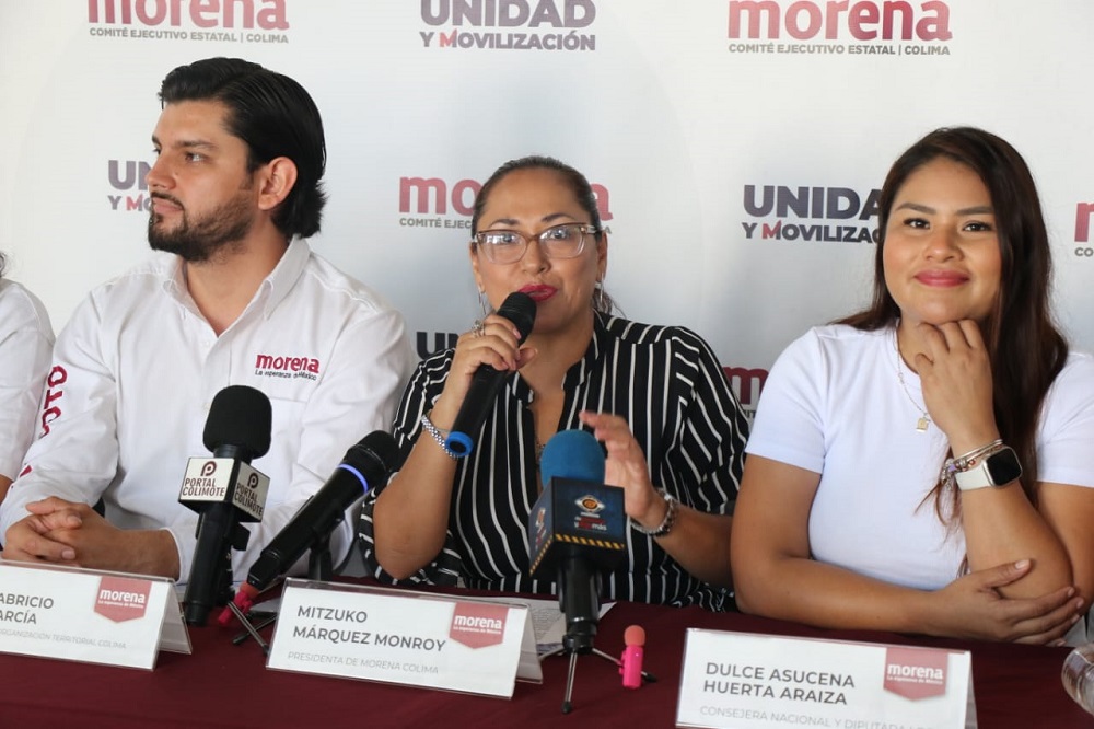 Reforzar presencia en territorio y mejorar la organización interna, tareas de Morena Colima