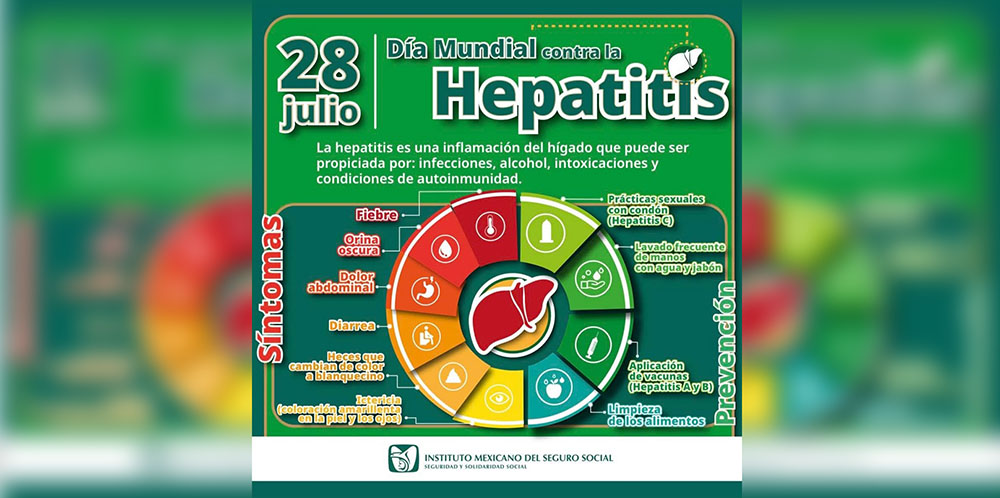 Refuerza IMSS Colima acciones para prevenir y detectar oportunamente la hepatitis