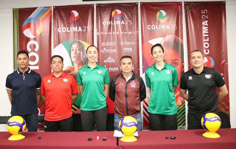 Gobierno de Colima informa detalles de la Copa Panamericana de Voleibol Femenil 2025