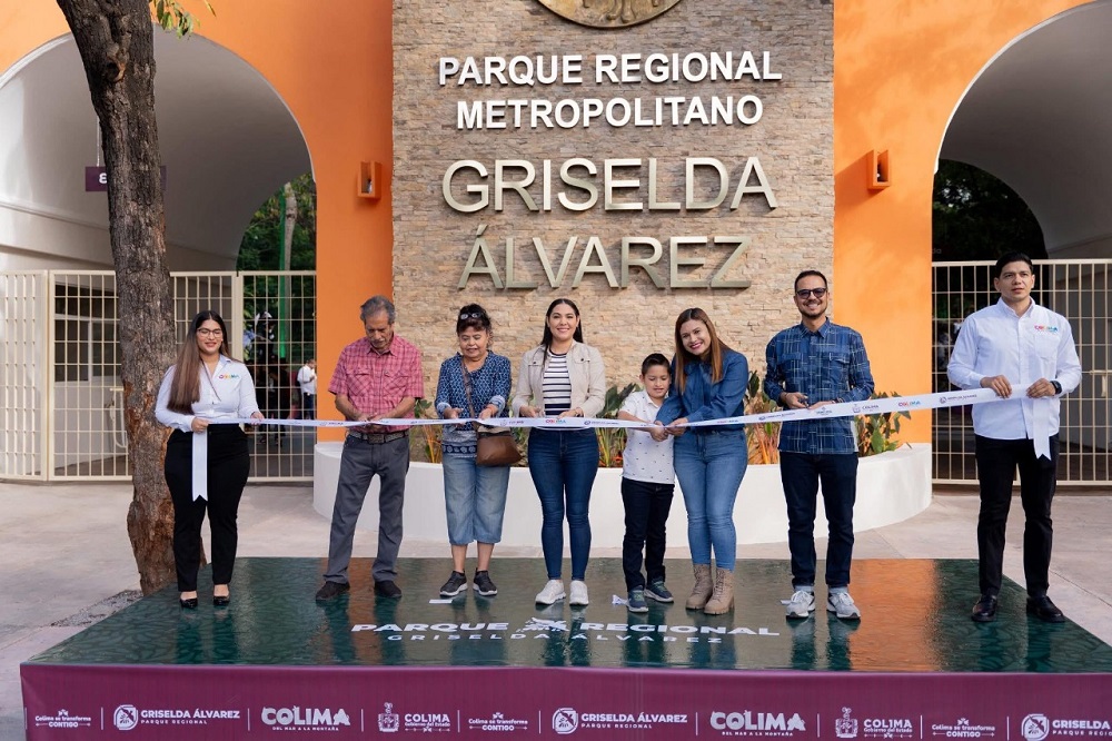 Indira Vizcaíno reinaugura el Parque Regional ‘Griselda Álvarez’; es gratis todo julio y agosto