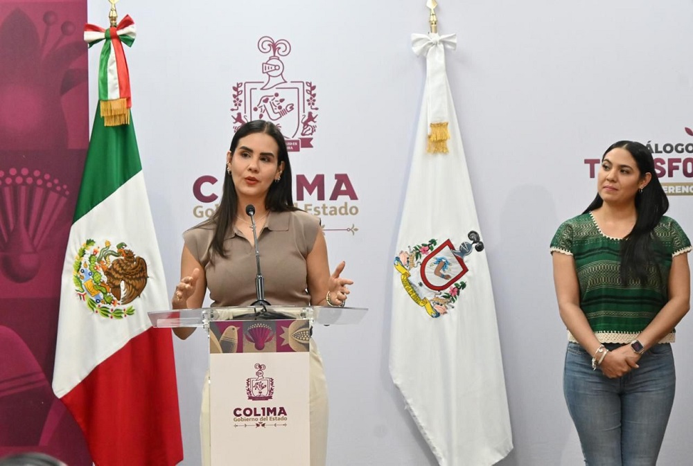 Anuncian Indira Vizcaíno y Rosi Bayardo la llegada del Dr. Vagón a Manzanillo; comunidades tendrán transporte gratuito