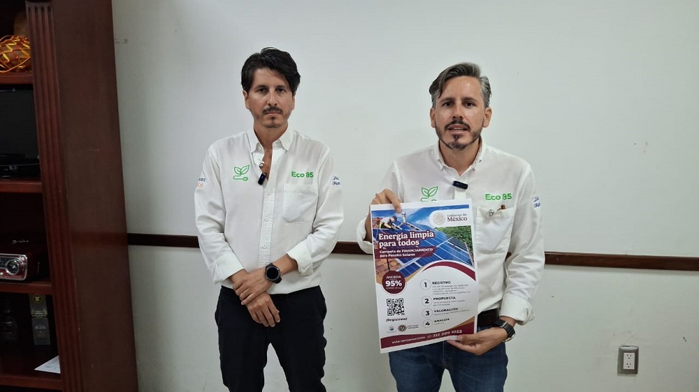 Anuncia empresa Eco85 financiamiento para paneles solares