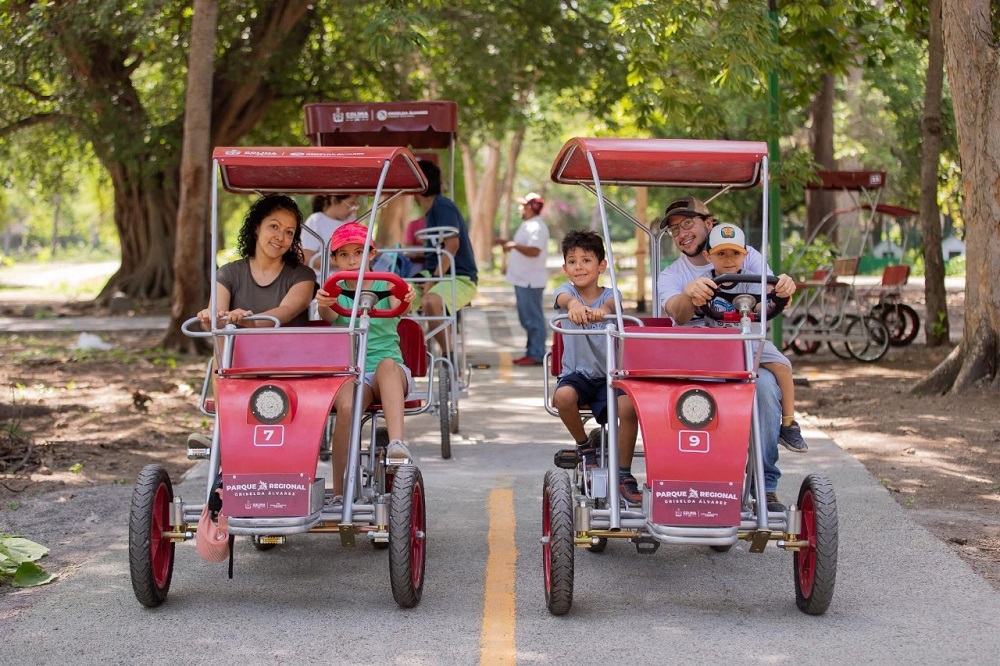 Casi 17 mil personas asisten al Parque Regional de Colima, este fin de semana