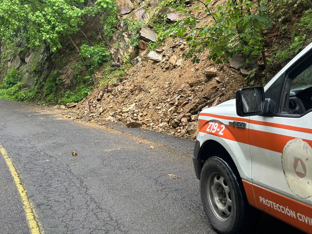 Lluvias fuertes de este miércoles no registran afectaciones mayores en el Estado de Colima