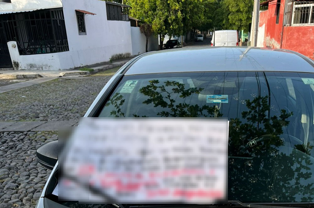 Localizan cartulinas con mensajes amenazantes en diversos puntos de la zona conurbada Colima-Villa de Álvarez