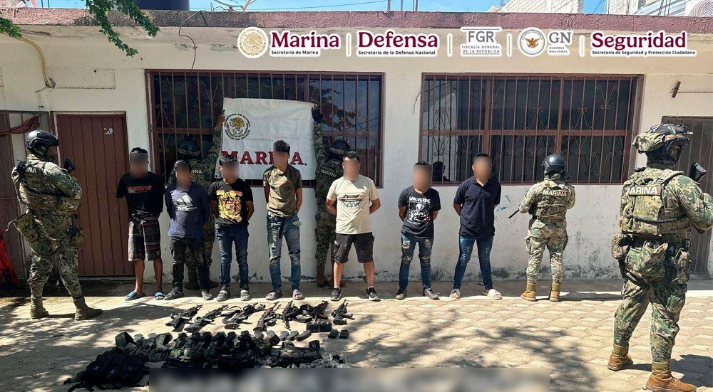 Detienen a siete generadores de violencia en Coyuca de Benítez, Guerrero