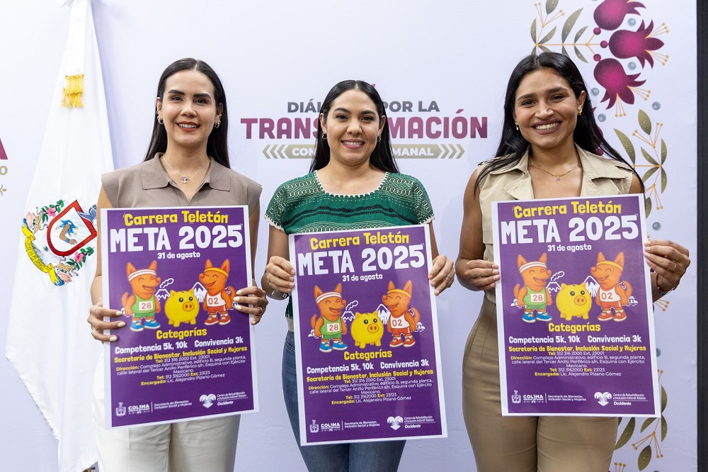 Sebiinsom organiza carrera en beneficio de la colecta anual del Teletón 2025