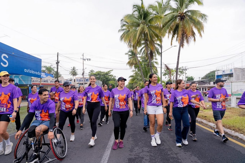 Indira Vizcaíno agradece respuesta de colimenses que se sumaron a la Carrera Teletón Meta 2025