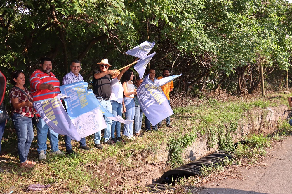 Riult Rivera inicia obra que reducirá riesgos de inundaciones y garantizará un tránsito más seguro en el sur de Colima