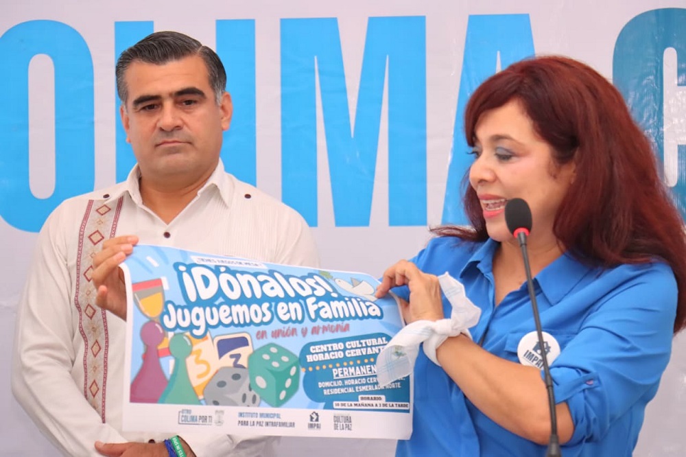 Este martes el alcalde Riult Rivera Gutiérrez, pondrá en marcha el programa “Jugar en Familia”