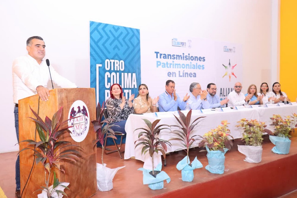 Presidente Riult Rivera presenta: Transmisiones Patrimoniales en Línea