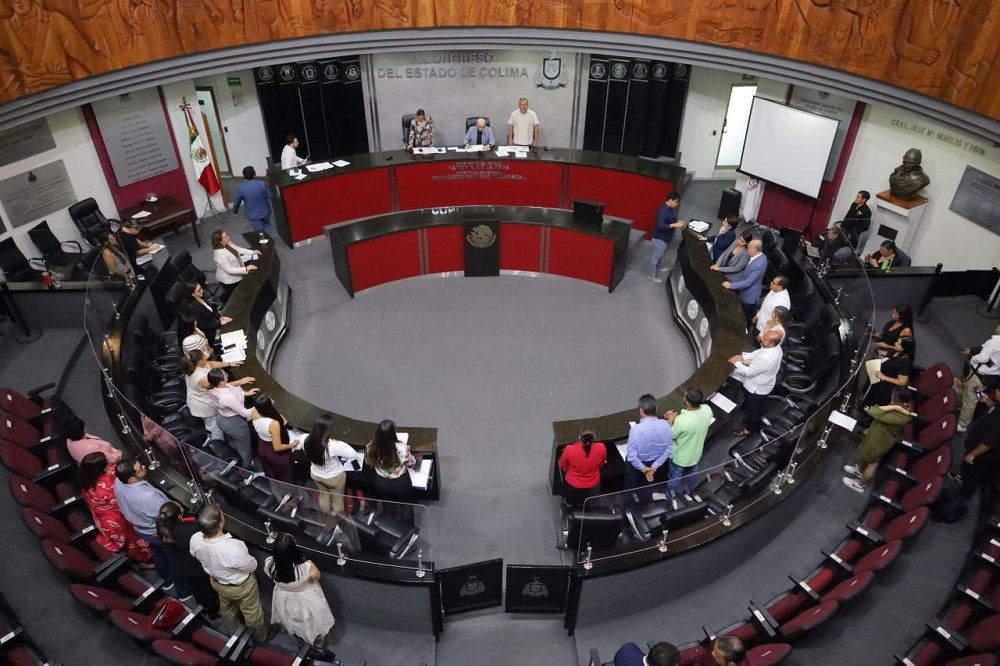 Aprueba Poder Legislativo del Estado de Colima acuerdo de anteproyecto de presupuesto de egresos 2026