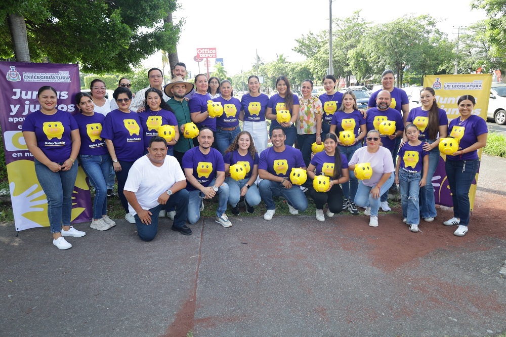 Congreso del Estado de Colima se suma a colecta Teletón 2025