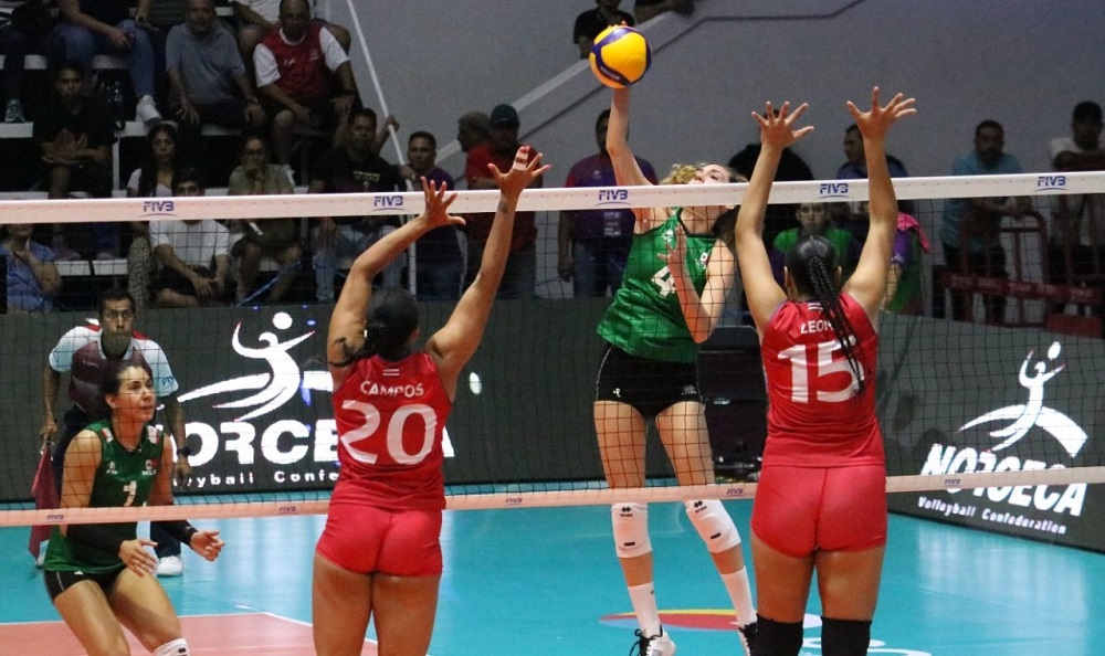 México gana a Costa Rica al iniciar la Copa Panamericana de Voleibol Femenil ‘Colima 2025’