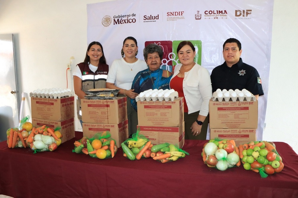 3 mil 126 familias recibirán canastas alimentarias del DIF Estatal Colima