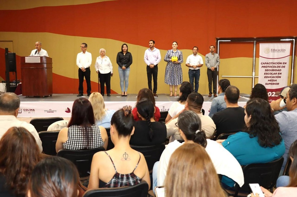 Concluye Jornada de Capacitación sobre Protocolos de Seguridad Escolar en Educación Básica y Media Superior