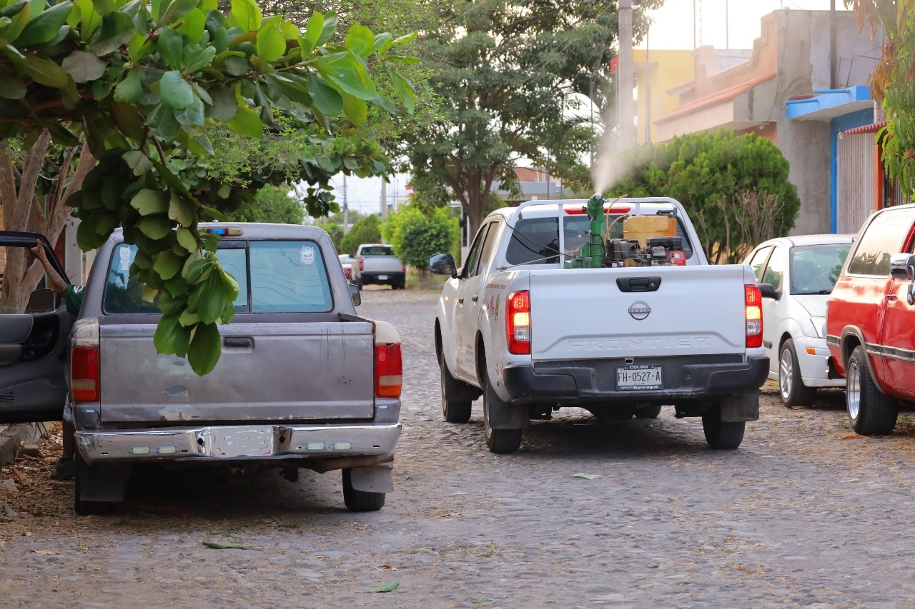 Mantiene Secretaría de Salud la fumigación contra el dengue en seis municipios del estado de Colima