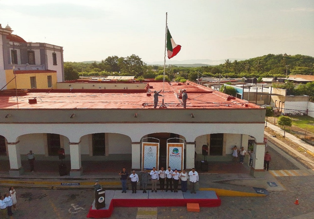 Fortalece GN coordinación entre autoridades municipales y Seguridad Pública, en Coquimatlán