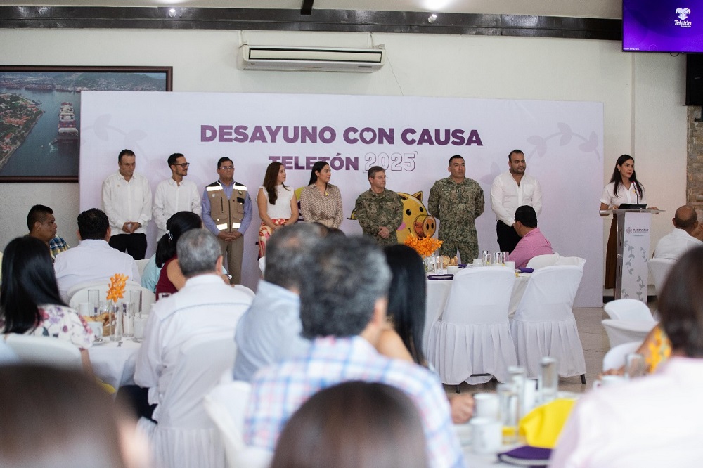 Indira Vizcaíno agradece la suma de IP de Manzanillo para lograr la meta Teletón 2025 y la construcción de un CRIT en Colima