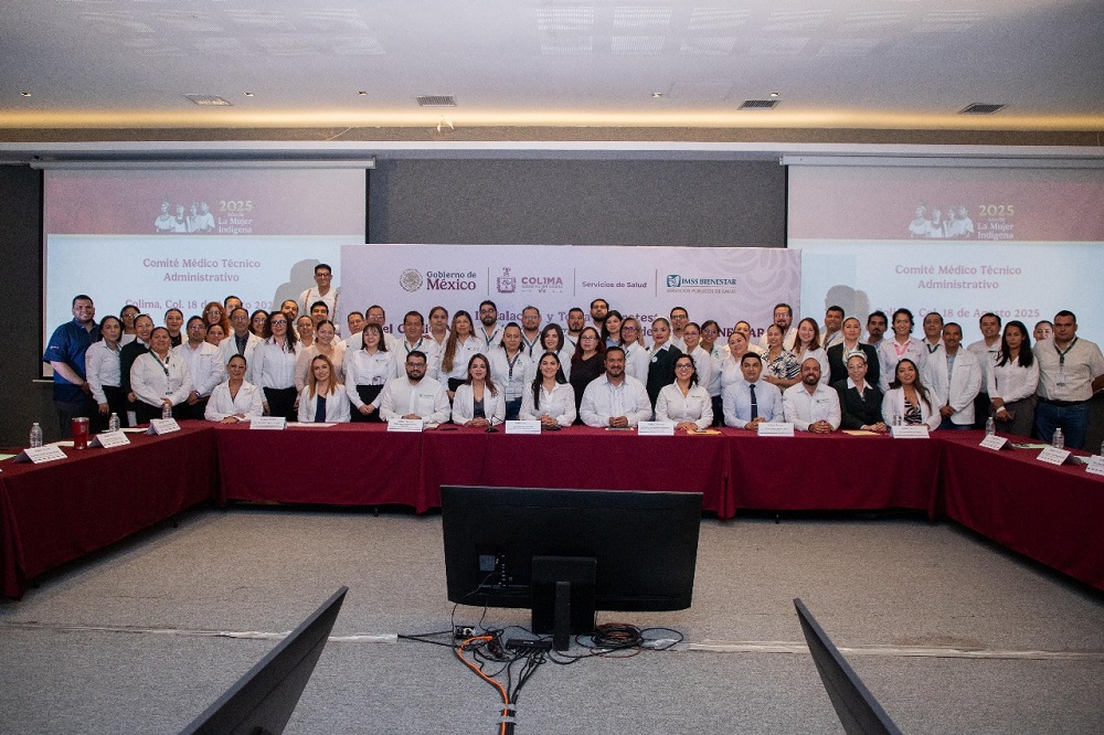 Indira Vizcaíno instala y toma protesta a integrantes del Comité Médico Técnico Administrativo para atender temas de salud