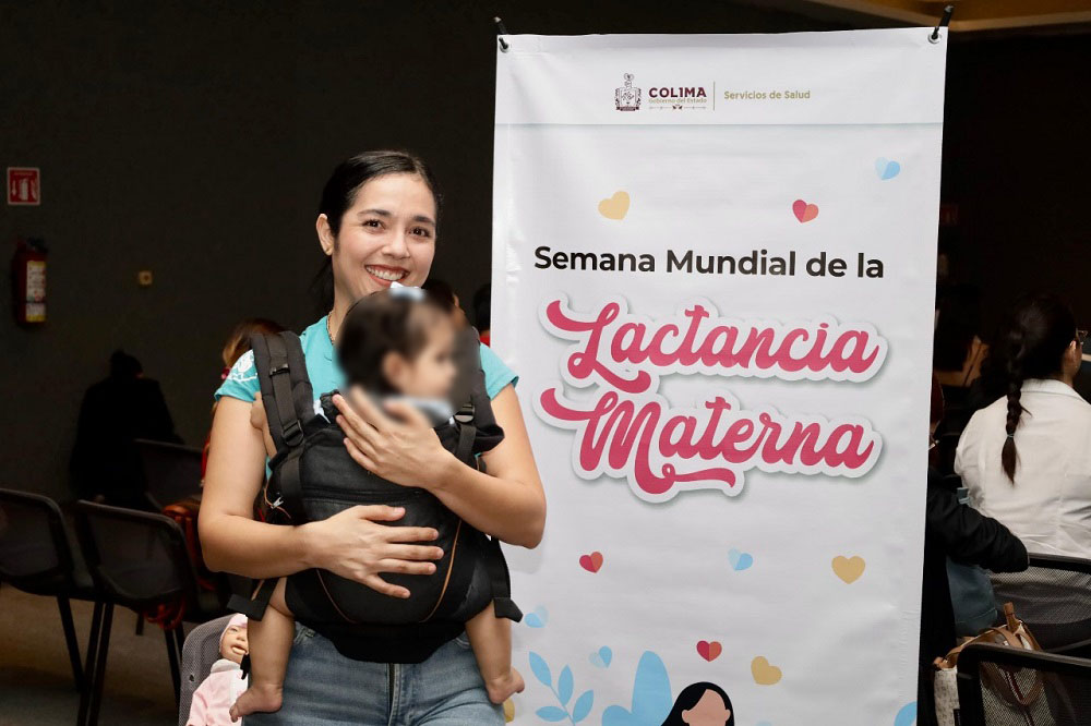 Salud Colima ofrece jornada conmemorativa por la Semana Mundial de Lactancia Materna