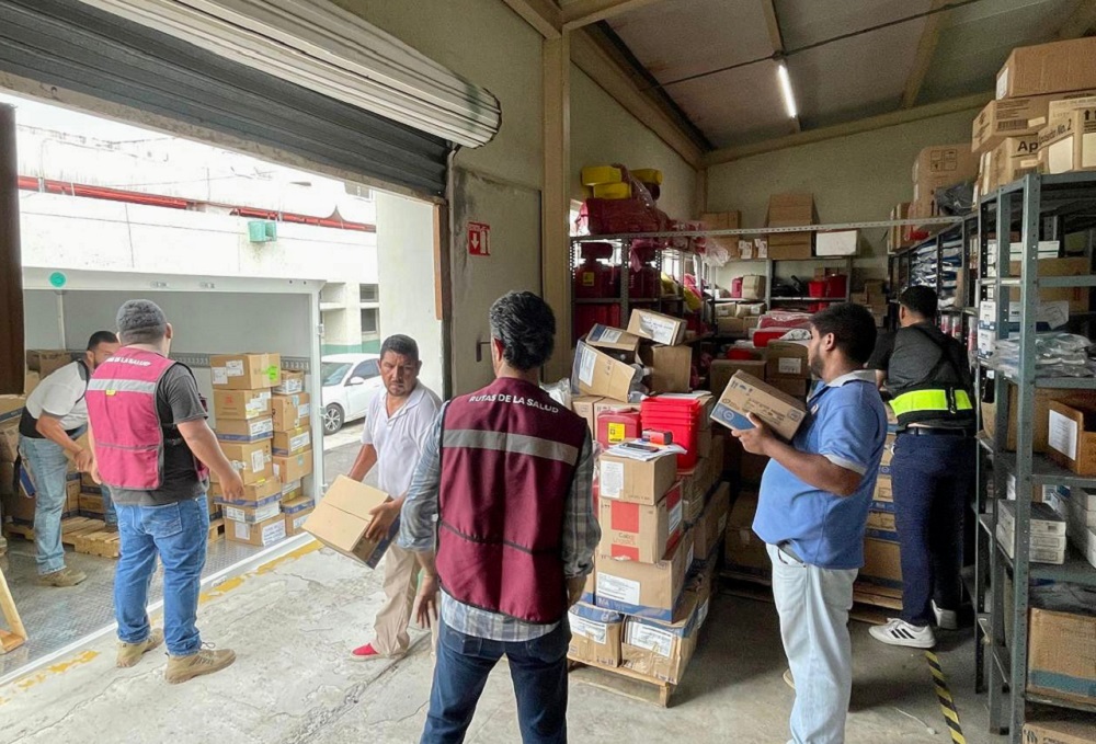 Avanza entrega de medicamentos e insumos a hospitales del estado de Colima, con las ‘Rutas de la Salud’