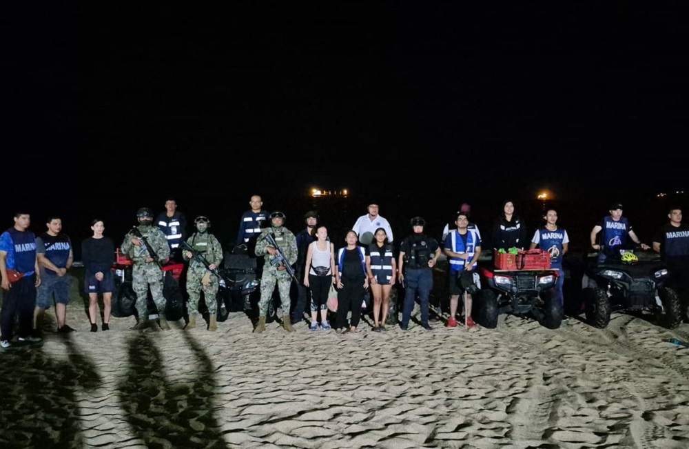 Marina en coordinación instituciones gubernamentales y personal civil, realizan acciones de conservación de la tortuga marina en Manzanillo